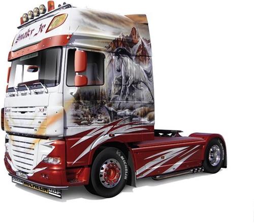 1:24 Italeri 3917 DAF XF 105 Smoky Jr. Plastic Modelbouwpakket