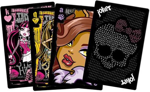 Monster High Speelkaarten Deck - 55 Kaarten