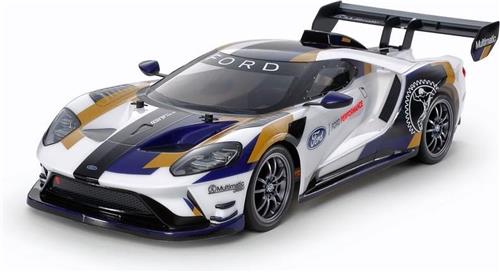 Tamiya RC Ford GT Mk.II 2020 (TT-02) PB Brushed 1:10 RC auto Elektro Racewagen Bouwpakket