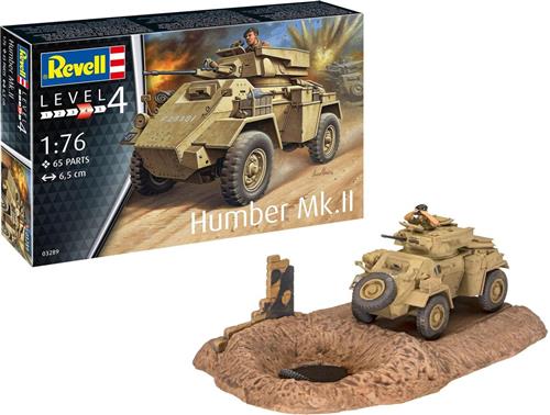1:76 Revell 03289 Humber Mk.II Plastic Modelbouwpakket