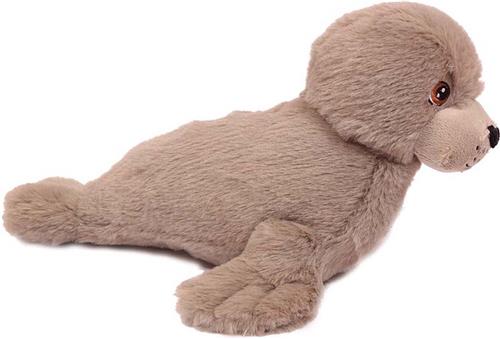 Eco Knuffel Zeehond grijs 27 cm