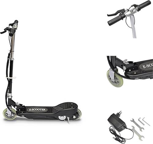 vidaXL Elektrische Step - Elektrische Steppen - Elektrische Steps - Electrische Step - Step elektrisch 120 W zwart