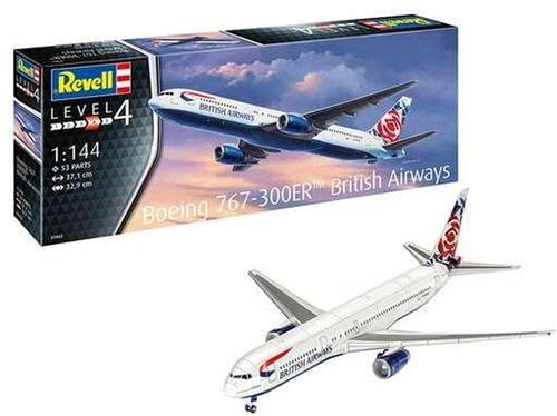 1:144 Revell 03862 Boeing 767-300ER British Airways Chelsea Rose Plastic Modelbouwpakket