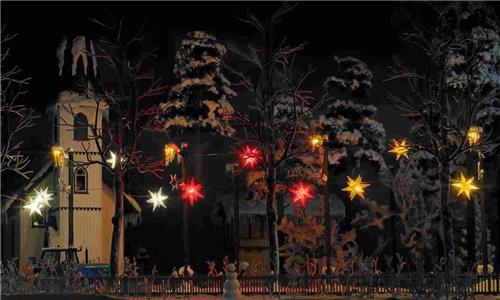 Busch - Bel.weihn.sterne Gelb H0 (Bu5415)