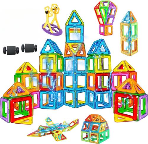 Solacis Magneet speelgoed - Magneetspeelgoed - Magneet speelgoed constructie - Magneet speelgoed bouwen blokken - Must have!