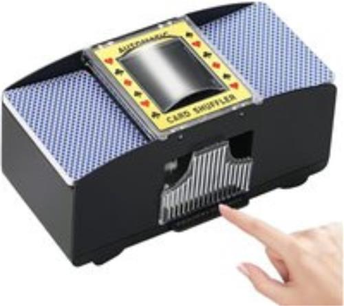 Kaartenschudder - Schudmachine - Kaarten schudder - Elektrisch - Automatisch - Speelkaarten - Kaartspellen - Kaartenschudmachine