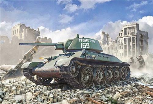1:35 Italeri 6570 T-34/76 Model 1943 Early Version - Premium Edition Plastic Modelbouwpakket