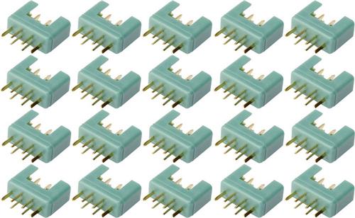 Reely RE-6799056 Accupack stekker MPX Verguld 20 stuk(s)