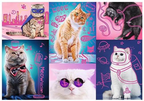 Trefl Trefl 1000NC - Super cats