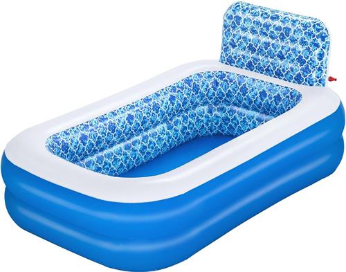 Bestway Waterfall Oasis Opblaasbaar Familiezwembad met Sproeier 2,29 m x 1,52 m x 96 cm