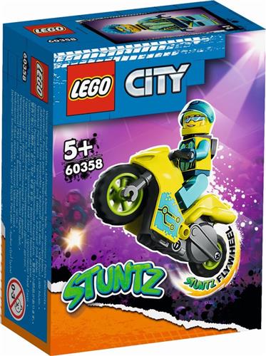 LEGO City Stuntz Cyber stuntmotor - 60358