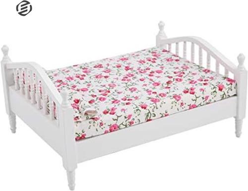 Equivera Poppenbed - Poppenbedje - Poppenhuis Meubels - Speelgoed voor Meisjes - Cadeau