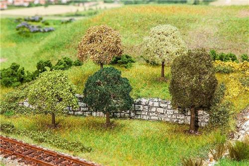 Faller - 5 PREMIUM Bomen, klein, gesorteerd