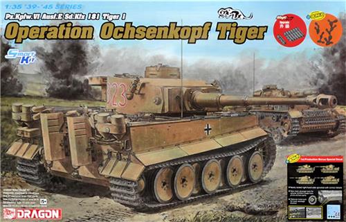 1:35 Dragon 6328 Pz.Kpfw. VI Ausf.E Sd.Kfz.181 Tiger I Operation Ochsenkopf Tiger Plastic Modelbouwpakket