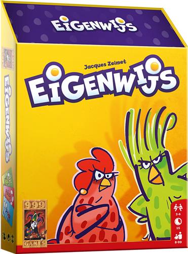 999 Games - Eigenwijs - Kaartspel - Wees er als de kippen bij in dit snelle kaartspel!