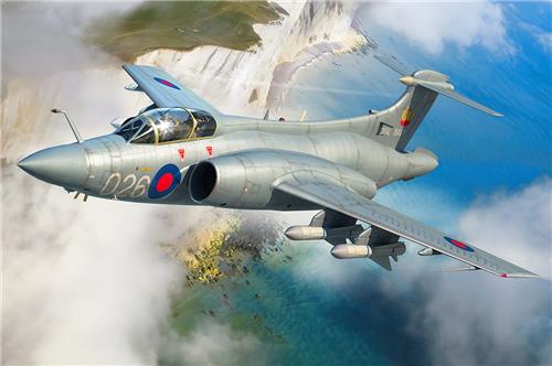 Trumpeter Modelbouwpakket Militaire voertuigen - 05845 Blackburn Buccaneer S.2D - Britse Straaljager Plastic - 1:48 - Modelbouw