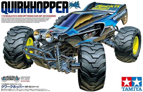 Tamiya Modelbouwpakket Militaire voertuigen - 58756 RC Buggy - Quirkhopper - GF-02 Chassis RC Plastic - 1:10 - Modelbouw