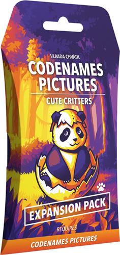 Asmodee bordspel uitbreiding Codenames Pictures Cute Critters dierenkaarten.