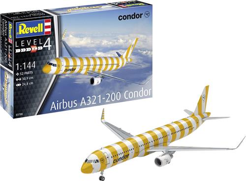 1:144 Revell 03788 Airbus A321-200 Condor - Vliegtuig Plastic Modelbouwpakket