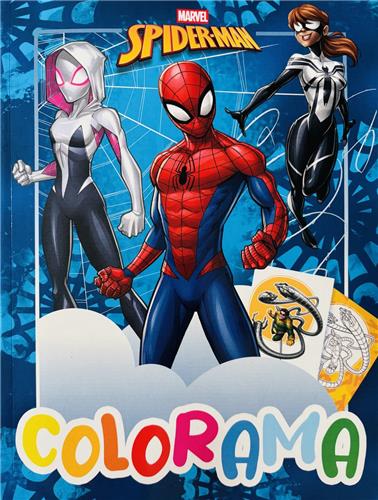 Marvel Spider-Man Kleurboek A4 voor Kinderen  48 Paginas met Kleurplaten