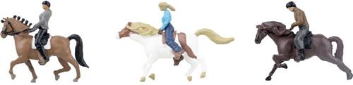 Faller 151746 H0 Ruiters te paard figuren Geverfd