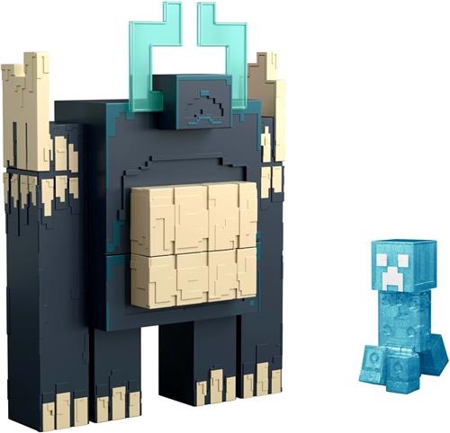 Minecraft Spicewood Figuur - Met Licht en Geluid - Aanval-actie en Spicewood Figuur