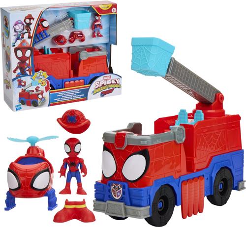 Marvel Spidey and His Amazing Friends Rescue-Webs Brandweerwagen