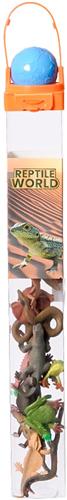 PIA Soft Toys - Speelfiguren - Reptielen in doos 12 ass. 4-8 cm