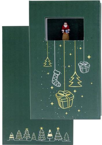 NOCH 0099503 Cadeaubox Christmas figuren Handbeschilderd