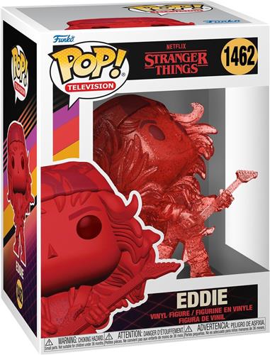 Funko Pop! & Tee: Stranger Things - Hunter Eddie (with Guitar) - L