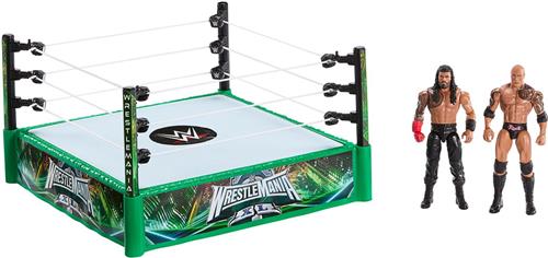 WWE Vechtring met 2 Speelfiguren