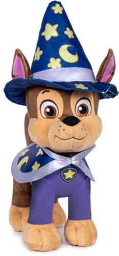 Chase - Paw Patrol Halloween Pluche Knuffel 30 cm - Speelgoed Knuffels voor Kinderen Jongens Meisjes - Hond Puppy Dog Plush Toy