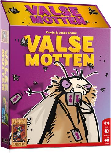 999 Games - Valse Motten - Kaartspel - Familiespel - Actiespel - een spel waarin je moet valsspelen!
