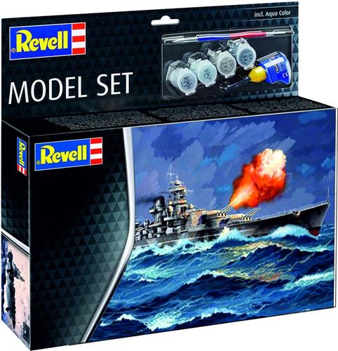1:1200 Revell 65181 Battleship Gneisenau - Model Set Plastic Modelbouwpakket