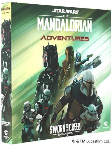 Asmodee Star Wars bordspel Mandalorian avontuur Sworn to the Creed.