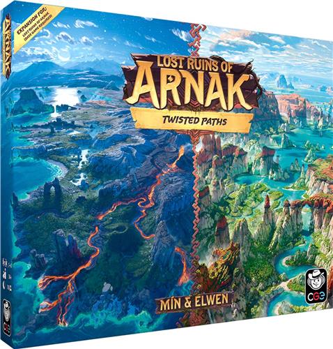 Asmodee bordspel uitbreiding Lost Ruins of Arnak Twisted Paths avontuur.