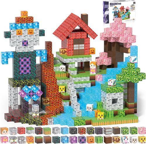 Magnetic Tiles 150 stuks - Speelgoed - Magnetische Tegels - Educatief & Constructie - Montessori - Bouwblokken - Magneten speelgoed - Constructiespeelgoed - Kinderen - Voor 3-12 Jaar