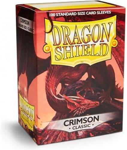 Asmodee SLEEVES Dragon Shield - Crimson (100ct) - EN