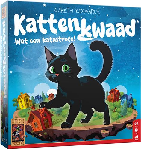 999 Games - Kattenkwaad - Hilarisch familiespel - ben je klaar voor de de ultieme katastrofe?!