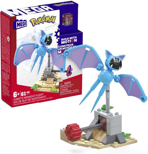 Mega Pokemon Zubats Midnight flight