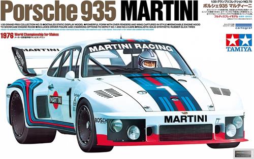 1:20 Tamiya 20070 Porsche 935 Turbo - Martini 1976 Plastic Modelbouwpakket