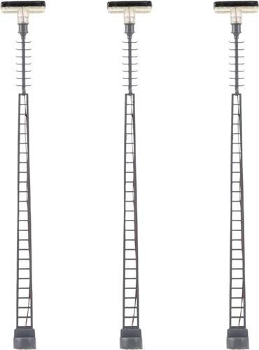 Faller H0 Vakwerklantaarn Enkel Kant-en-klaar model 180118 3 stuk(s)