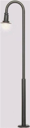 Viessmann Modelltechnik H0 Gebogen straatlantaarn Enkel Kant-en-klaar model 6140 1 stuk(s)