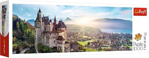 Trefl Trefl - Puzzels - 1000 Panorama - Kasteel van Menthon, Frankrijk.