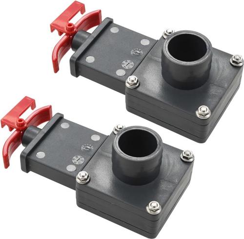 vidaXL Zwembadklep 2 st 1.5