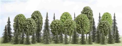 Busch - Mischwald (35 Stck) H0 (Bu6490) - modelbouwsets, hobbybouwspeelgoed voor kinderen, modelverf en accessoires