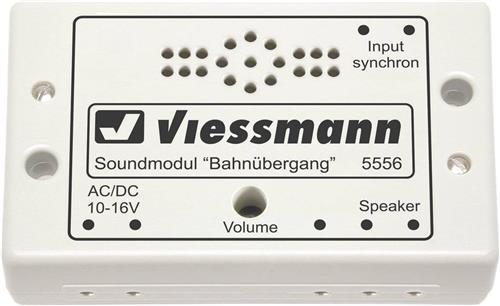 Viessmann Modelltechnik 5556 Geluidsmodule Spoorwegovergang Kant-en-klare module