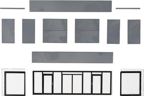Faller - Goldbeck Entrance component - FA180896 - modelbouwsets, hobbybouwspeelgoed voor kinderen, modelverf en accessoires