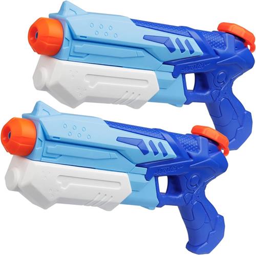 Waterpistool Kinderen - 2 Stuks - van 0-18 Jaar - Waterpistooltjes Klein - Watergeweer - Waterblaster - Watergevecht - Buitenspeelgoed - Zomerspeelgoed - Waterspeelgoed - Blauw - van Imperatoris