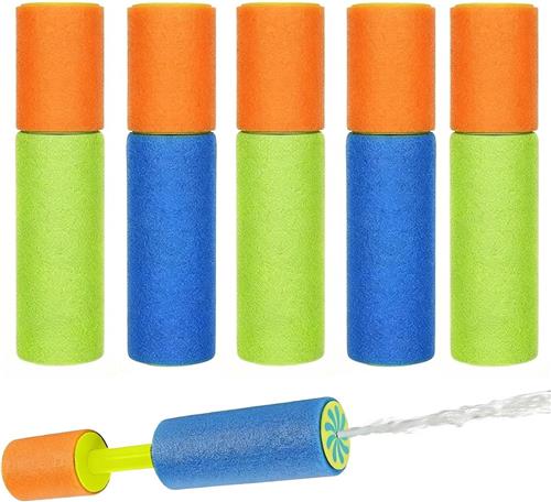 Waterpistool Kinderen - 6 Stuks - van 3-18 Jaar - Waterpistooltjes - Watergeweer - Waterblaster - Watergevecht - Buitenspeelgoed - Zomerspeelgoed - Waterspeelgoed - Blauw/Groen- van Imperatoris